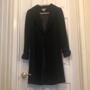 Long black blazer